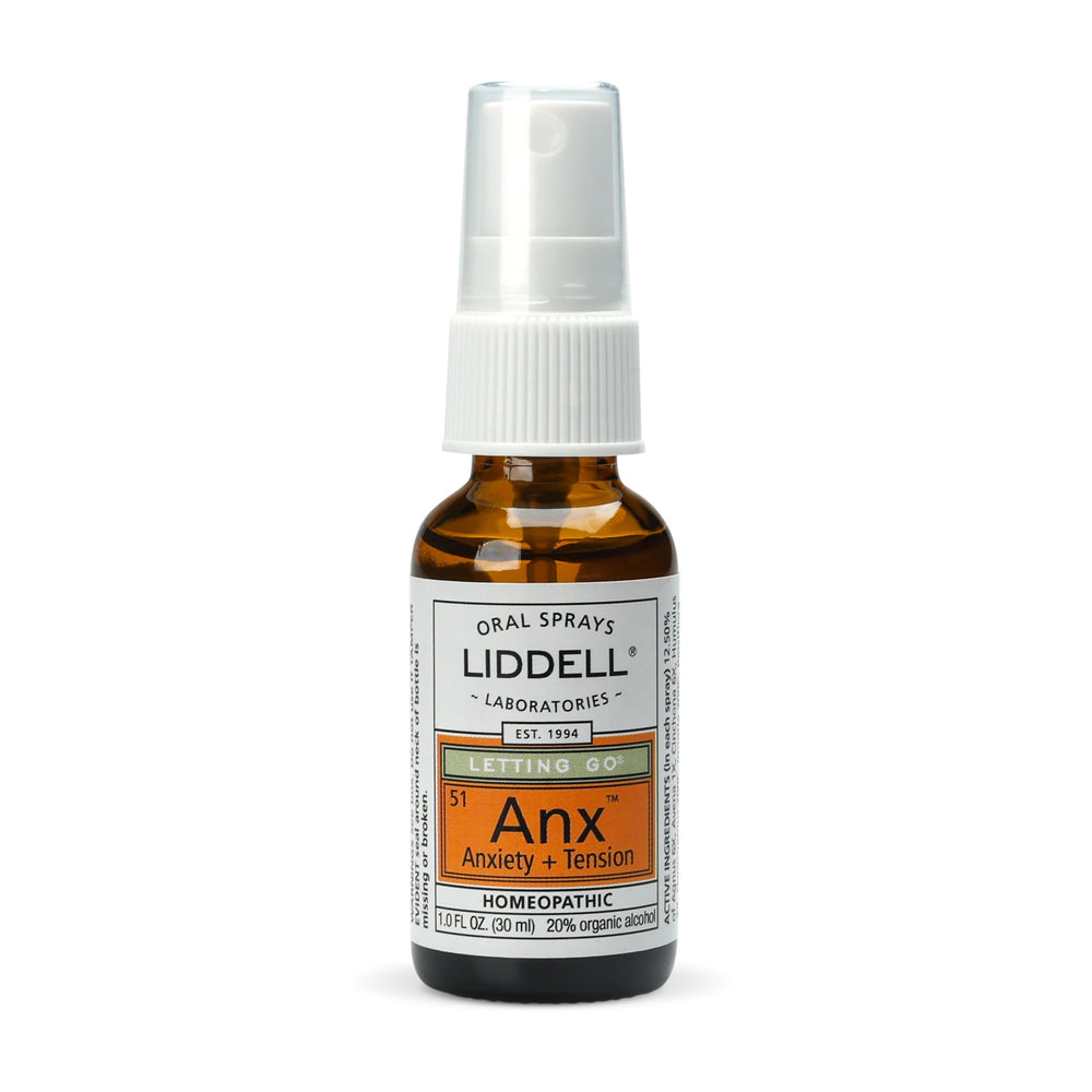 Liddell Letting Go spray being dispensed under the tongue.