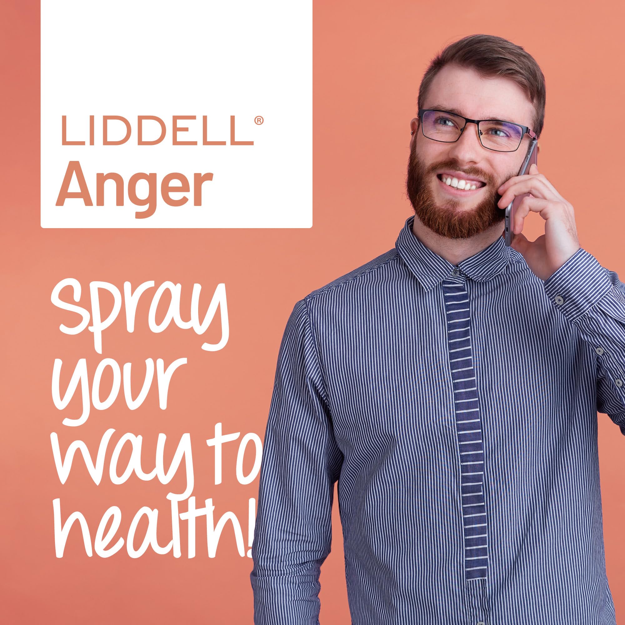 Liddell Letting Spray Go Anger packaging box for easy storage.