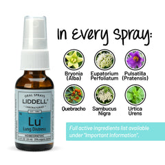 Liddell Lung Distress user holding bottle conveys on-the-go convenience