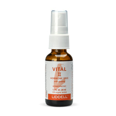 Liddell Vital II bottle close-up showing label and natural composition