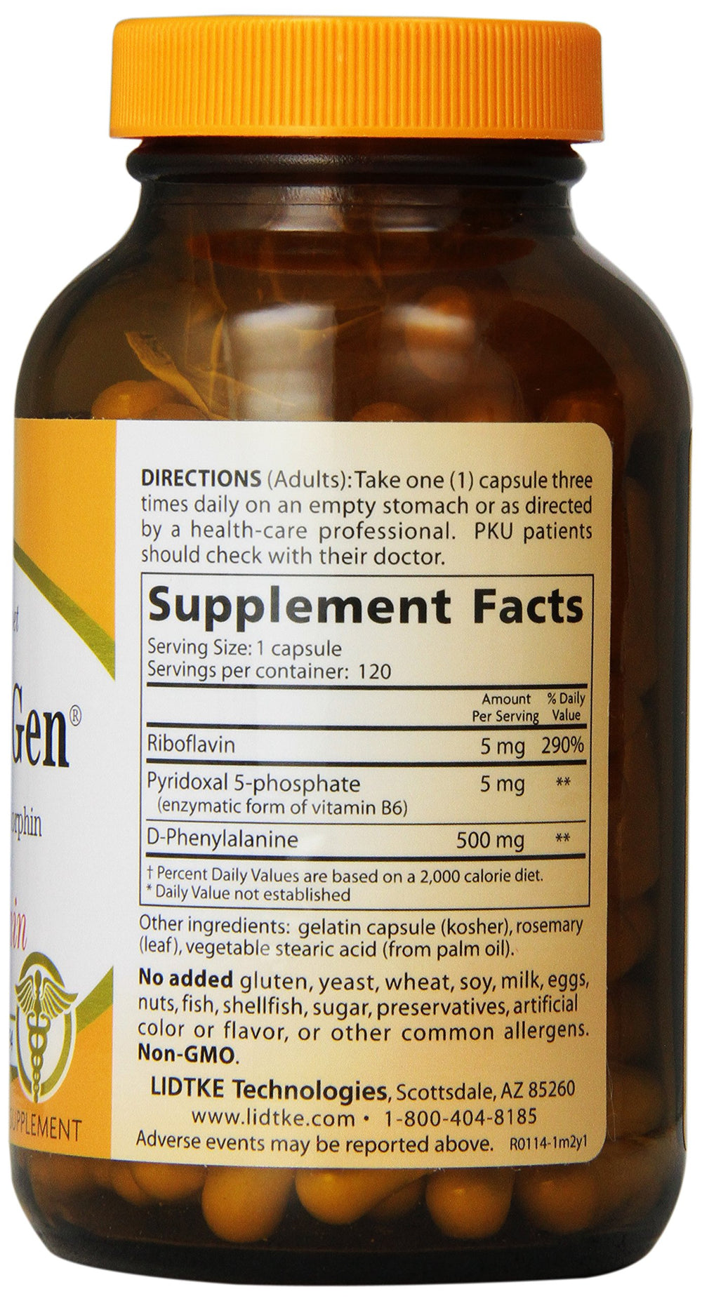 Lidtke Endorphigen box packaging with brand labeling.
