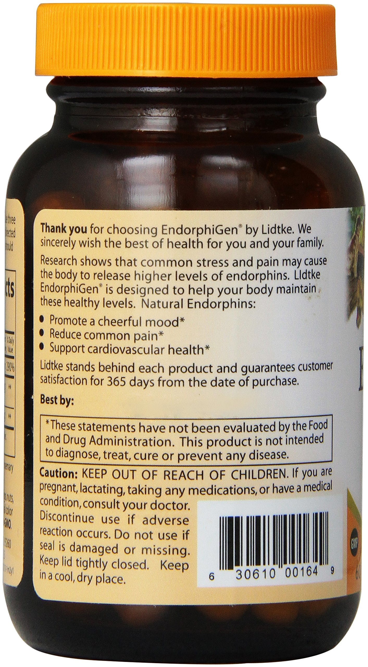 Pouring Lidtke Endorphigen capsules for convenient daily use