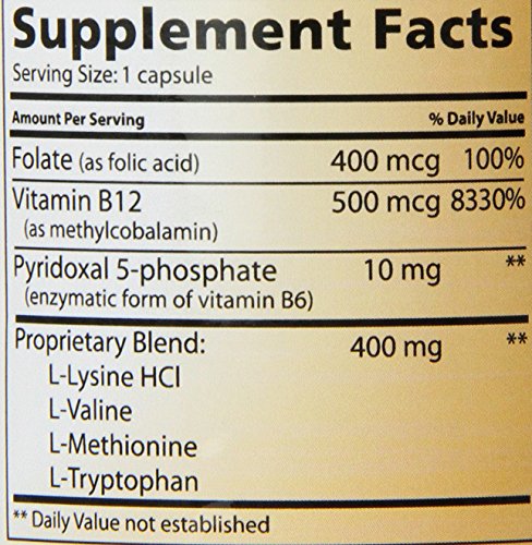 Capsules held in hand ready for daily use with Glycotrol