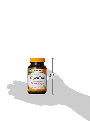 Label detail of Glycotrol showing product name and focus