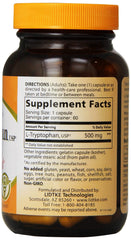 Lidtke L-Tryptophan capsules ready for daily use in routine.