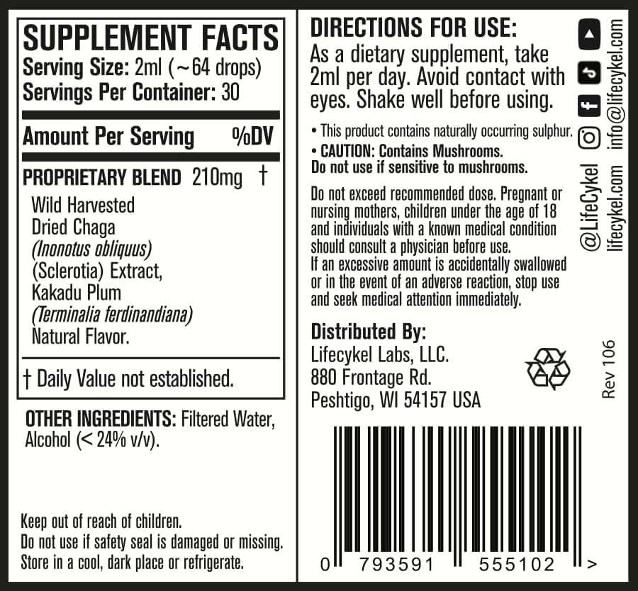 Life Cykel This Is It Pack drops with easy dosing for energy and focus