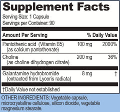 Life Enhancement GalantaMind bottle on desk suggests daily cognitive support.