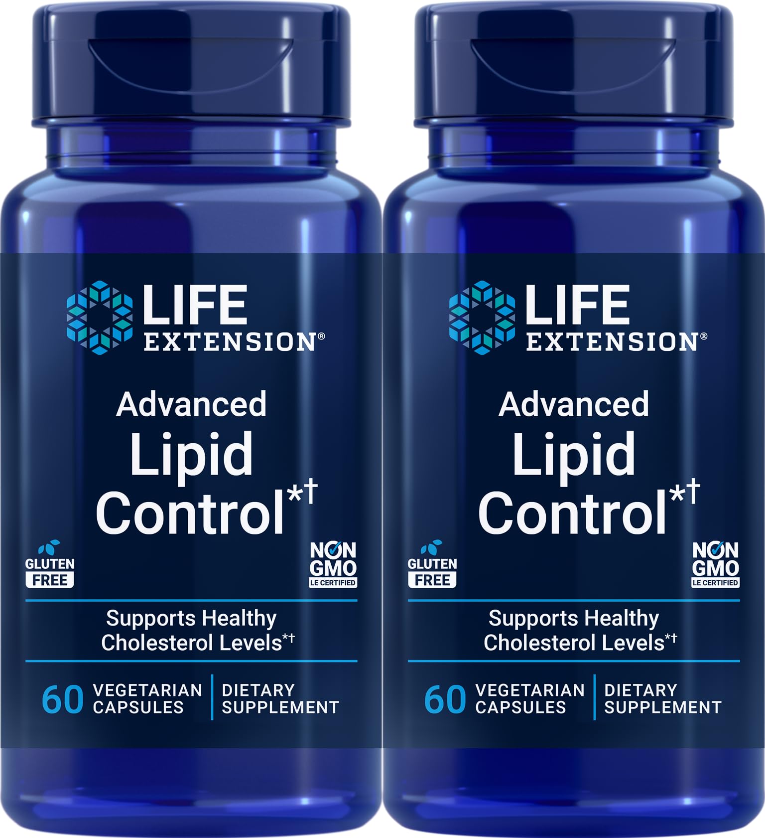 Life Extension Advanced Lipid Control bottle with capsules for daily use and support