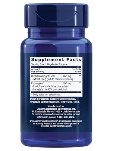 Life Extension Arterial Protect capsules close-up, vegetarian daily support