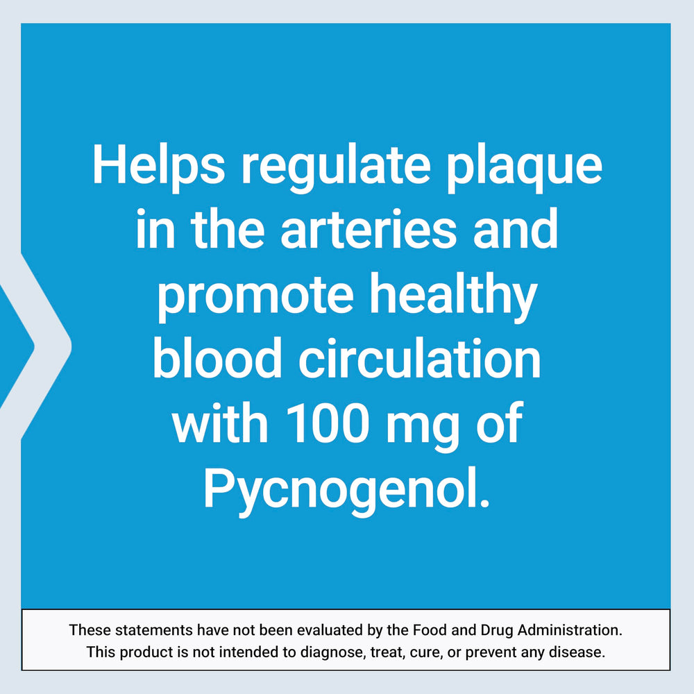 Life Extension Arterial Protect pine bark extract close-up showing antioxidant support
