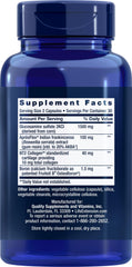 Life Extension ArthroMax capsules triple-pack, highlighting NT2 Collagen for mobility support.
