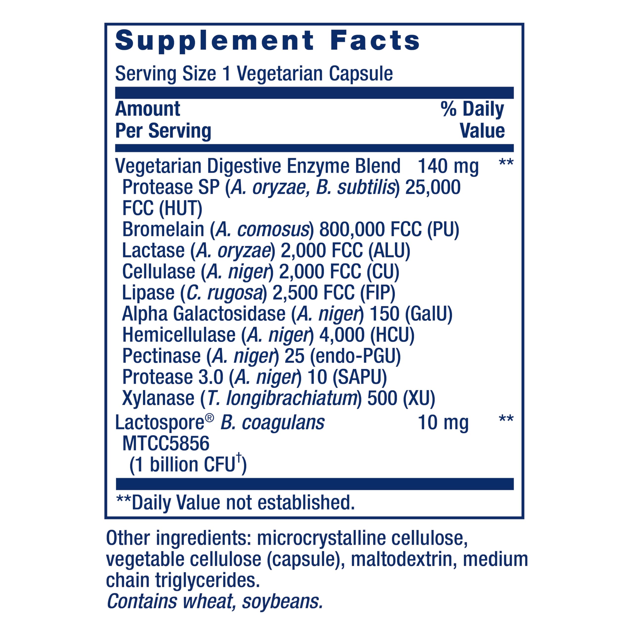 Life Extension B. coagulans probiotic bottle emphasizes gut-friendly probiotic support.