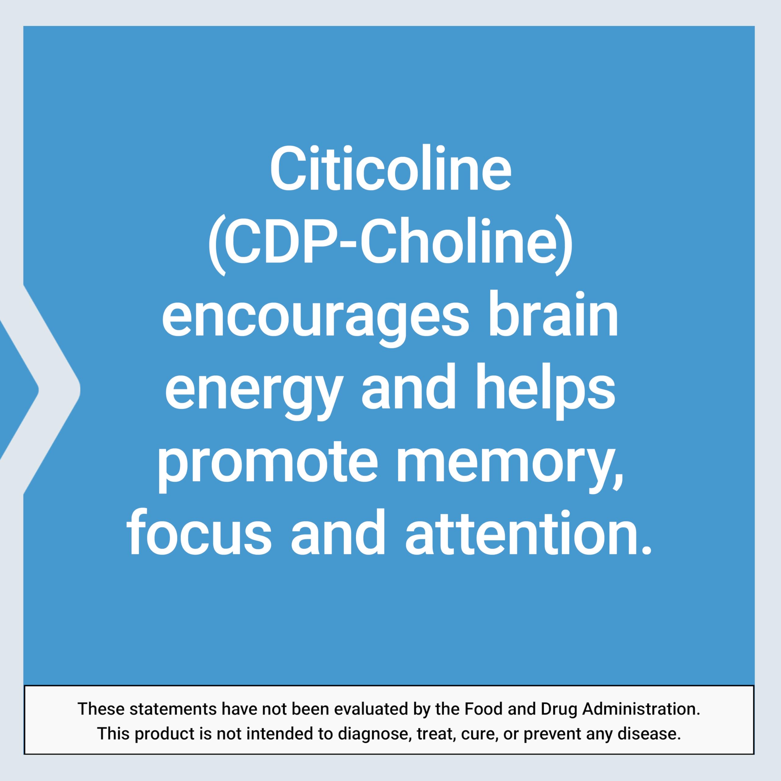 Life Extension Citicoline gluten-free capsules suit sensitive diets
