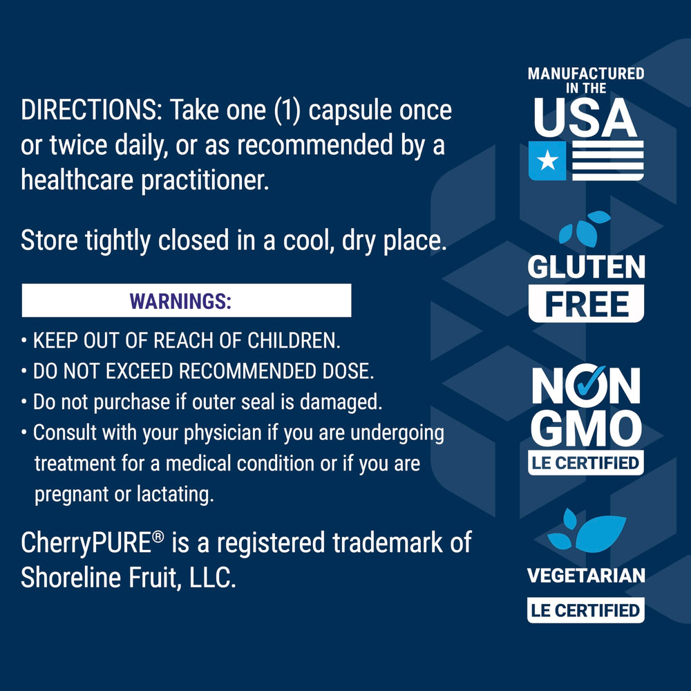 Life Extension Certificate of Analysis sticker indicating ingredient transparency