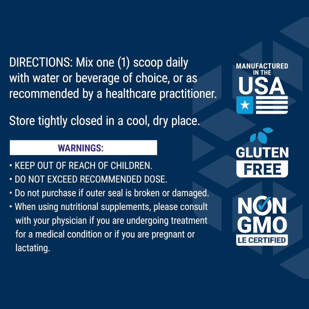 Life Extension Collagen Peptides ingredient close-up highlights clean, high-purity hydrolyzed collagen.