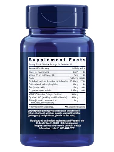 Life Extension Collagen Plus capsules close-up for easy daily supplementation
