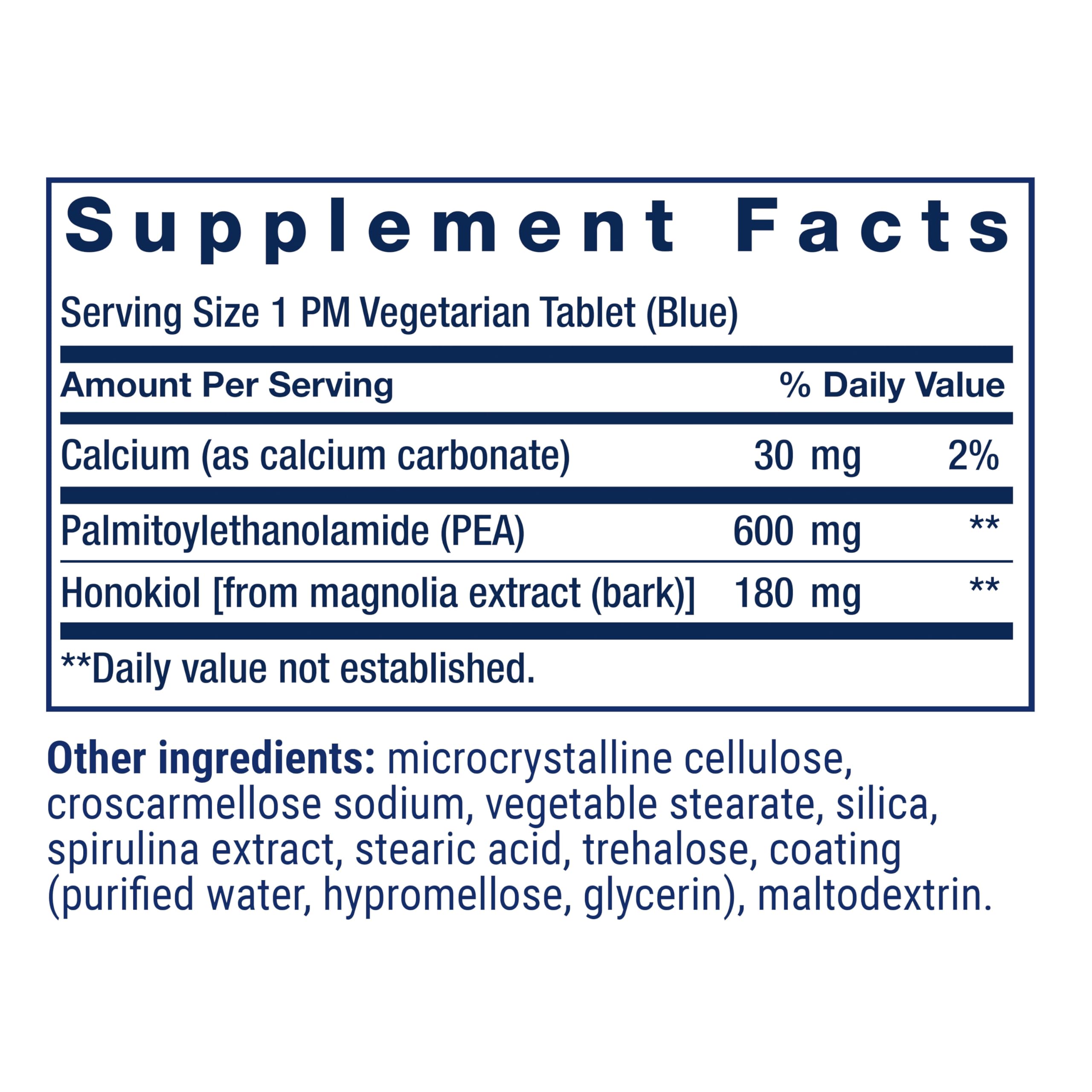 Honokiol component detail in Life Extension ComfortMAX for calming support.