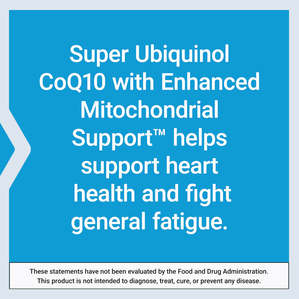 Life Extension CoQ10 daily-use pack shot showing routine.