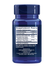 Life Extension DNA Protection bottle close-up highlighting high-quality softgels.