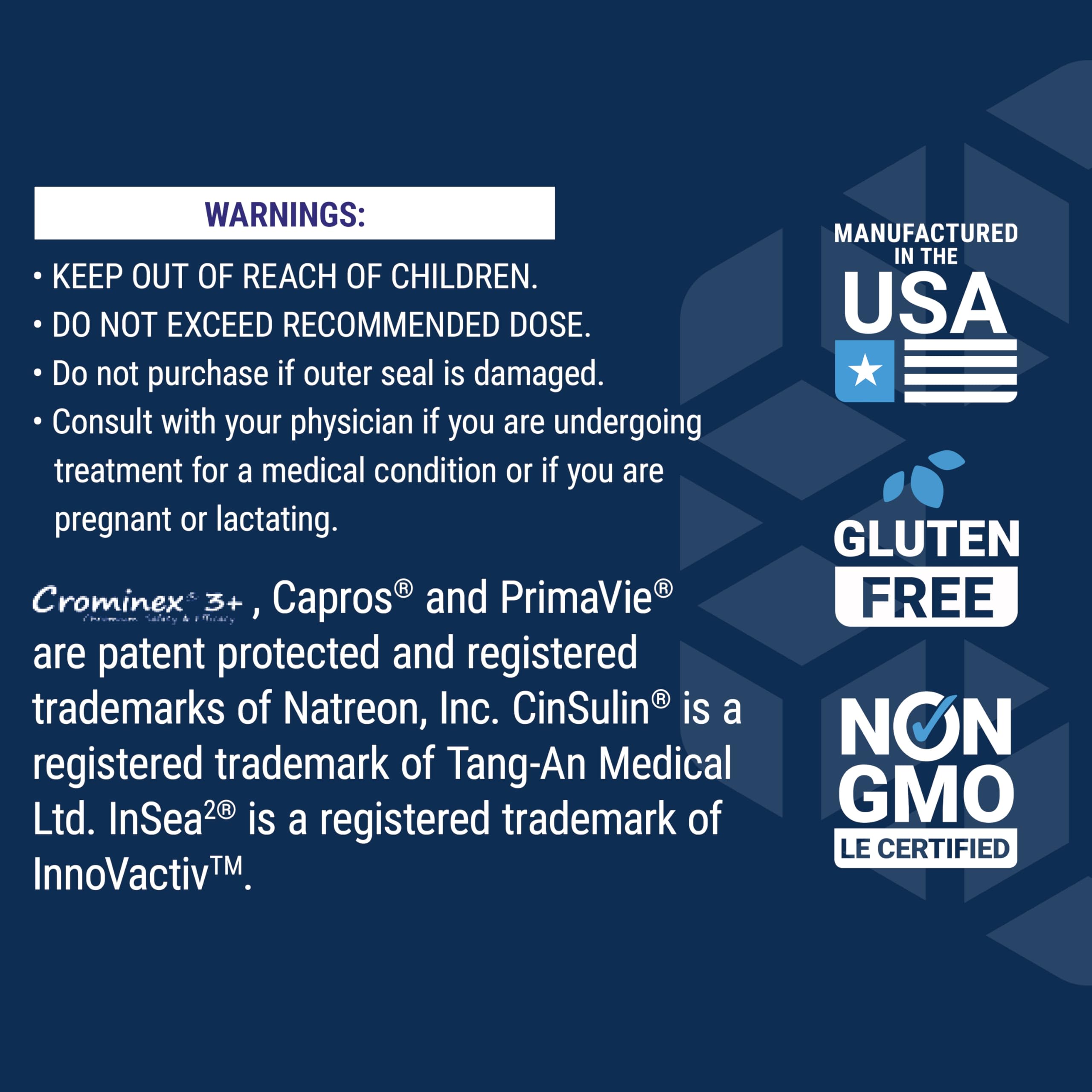 Life Extension gluten-free non-GMO label on packaging reinforces quality.