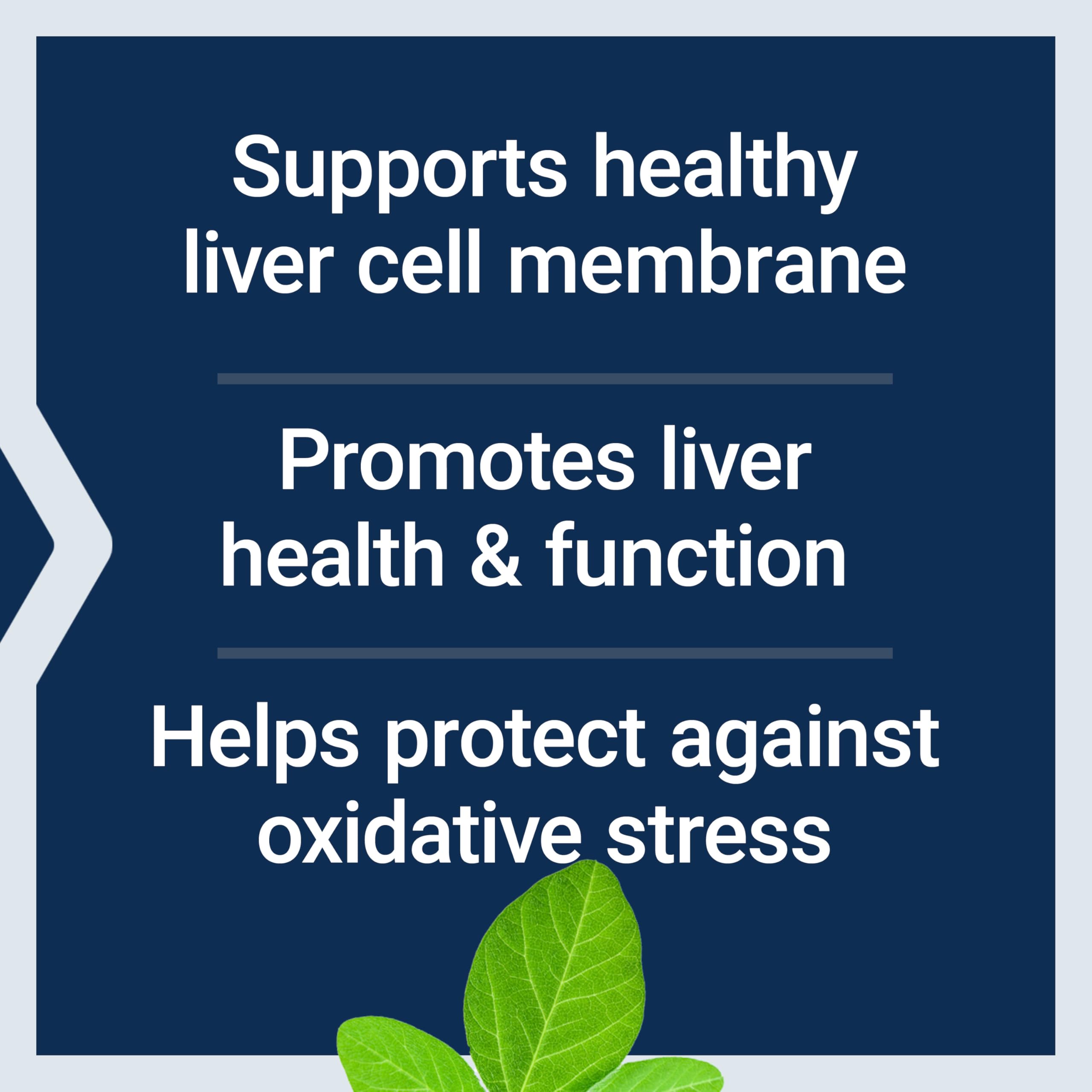 Life Extension HepatoPro bottle pour demonstrates easy serving and dosing.