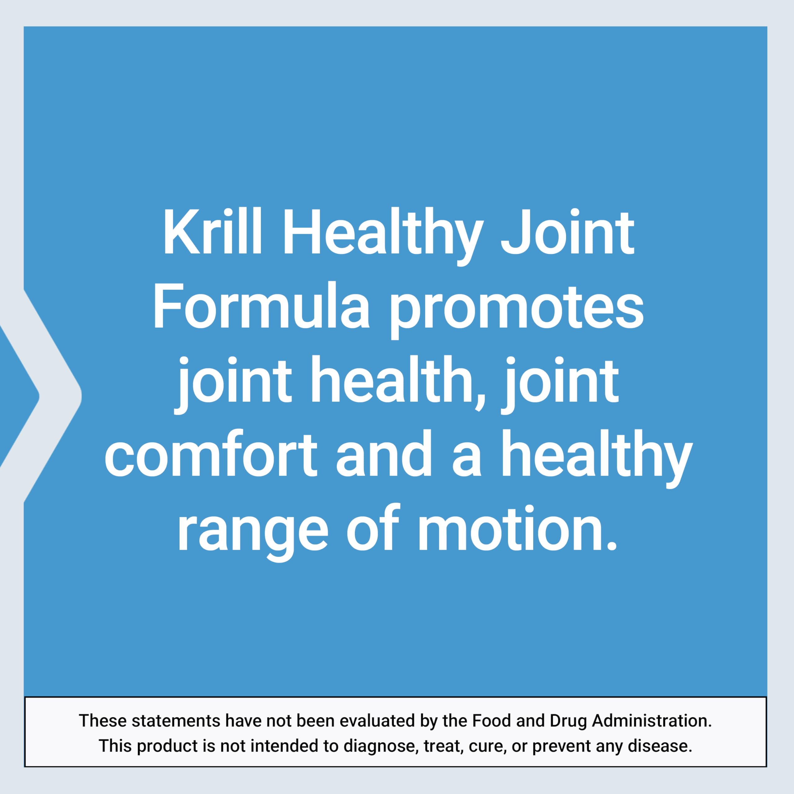 Life Extension Krill Healthy Joint Formula astaxanthin-rich formulation shown for joint comfort.