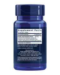 Life Extension Krill Healthy Joint Formula bottle side displays gluten-free and USA-made credentials.