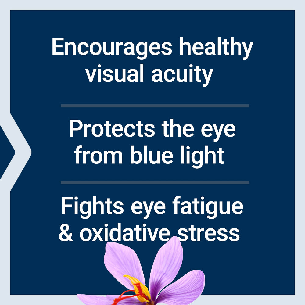 Life Extension MacuGuard saffron extract emphasizes sharp vision support.