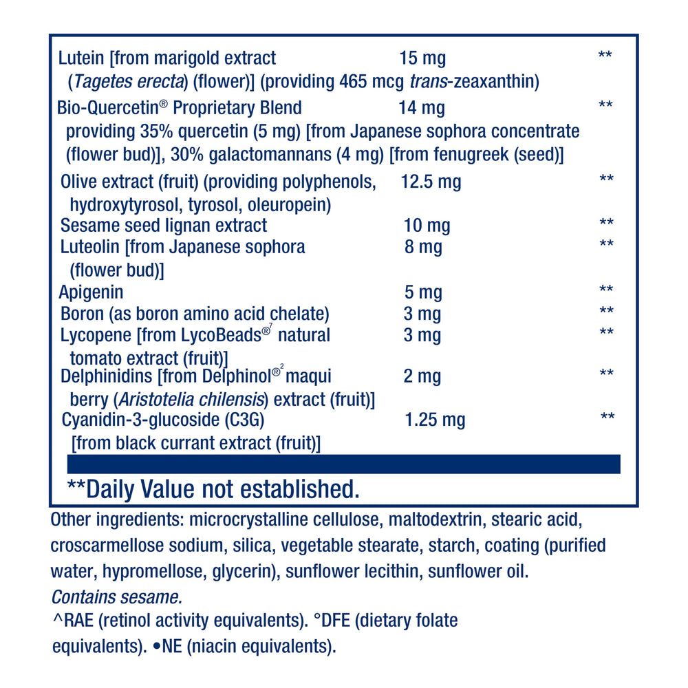 Life Extension Mix gluten-free label, appealing to gluten-aware shoppers.