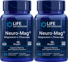 Life Extension Neuro-mag bottle front, ideal for daily focus-support routines.