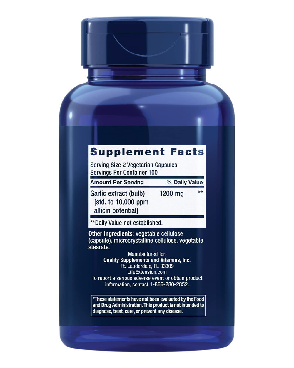 Life Extension Optimized Garlic capsules ready for daily heart and immune health routines.