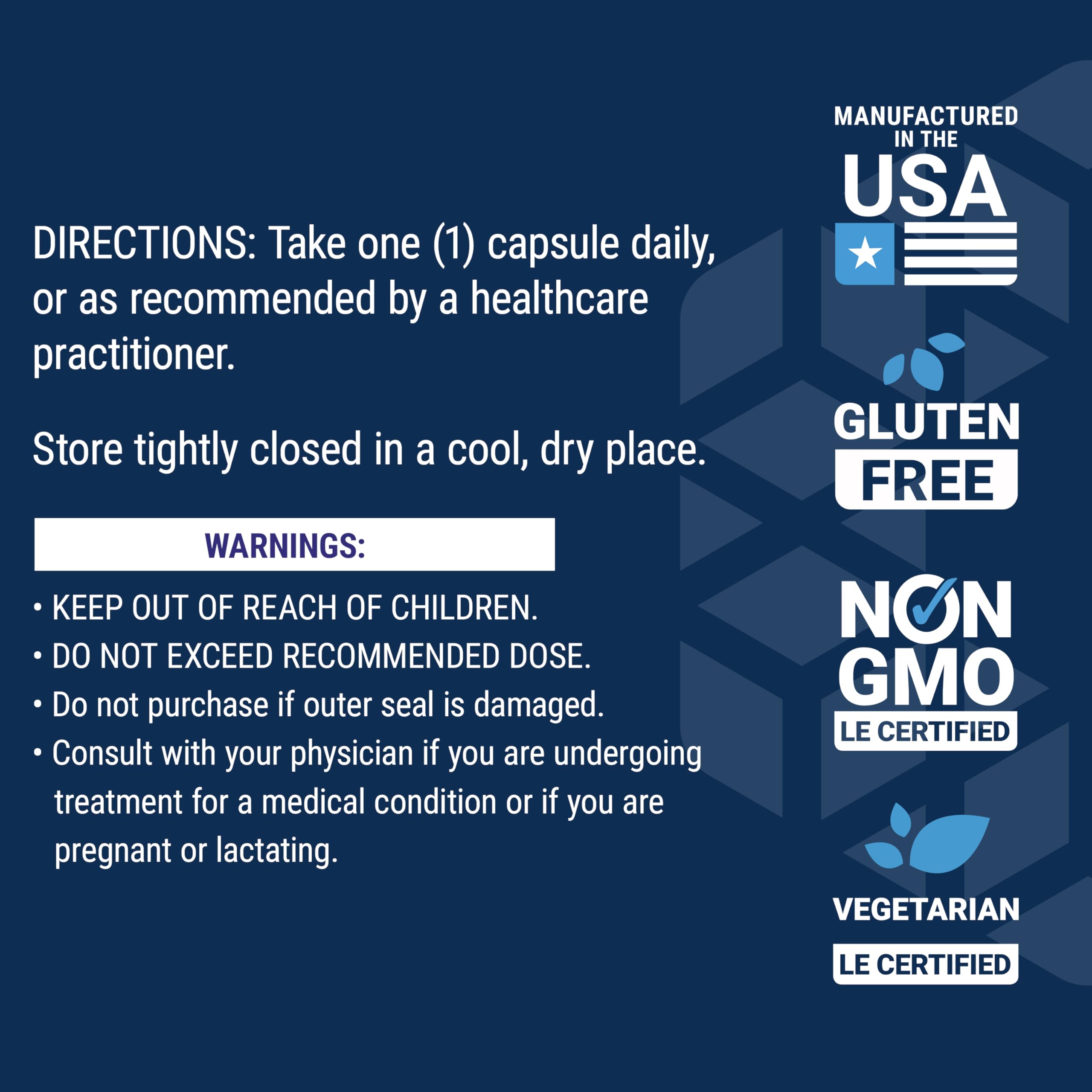 Life Extension Optimized Resveratrol Elite gluten-free seal reassures allergy-conscious buyers.