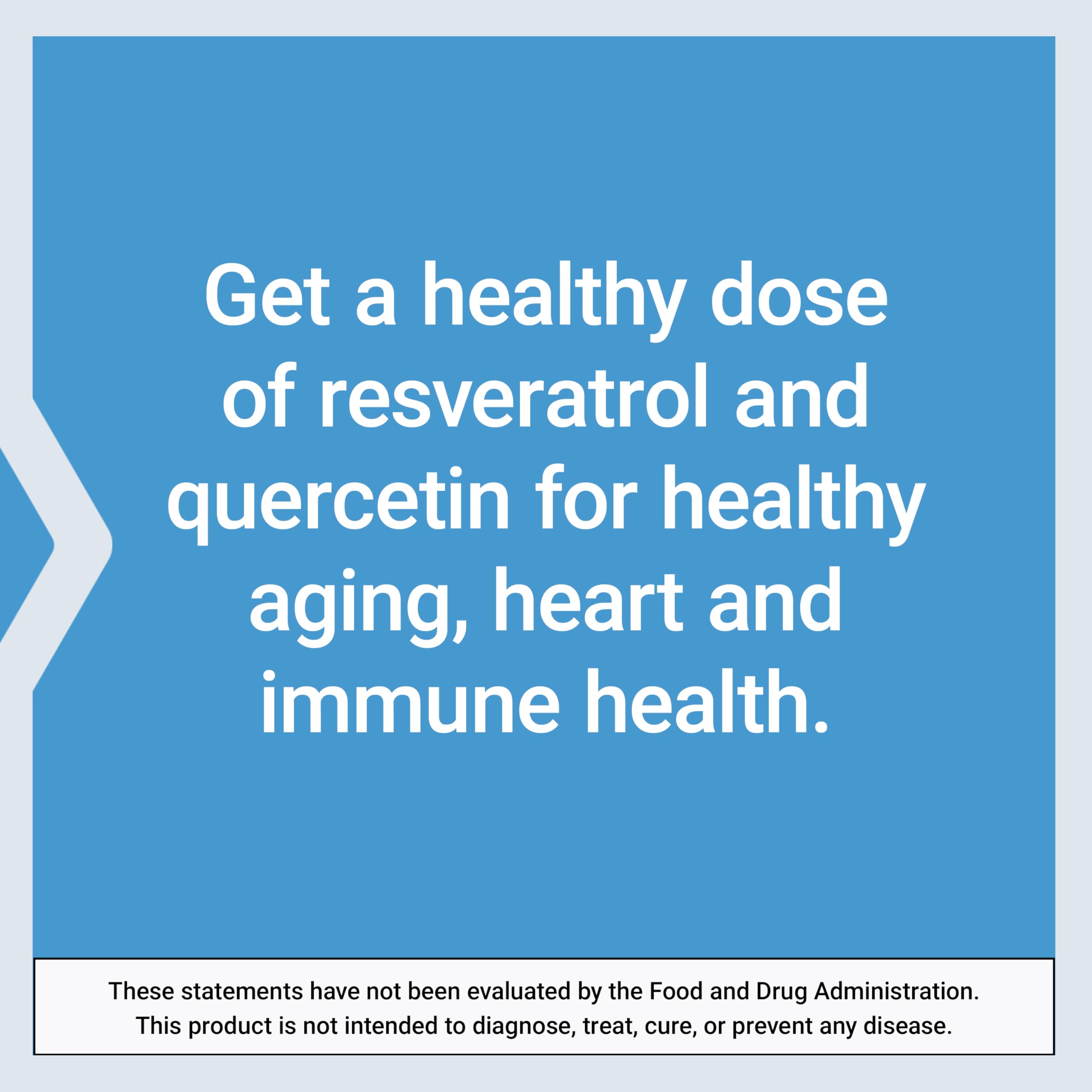 Life Extension Optimized Resveratrol Elite quercetin blend demonstrates plant-derived antioxidant support.