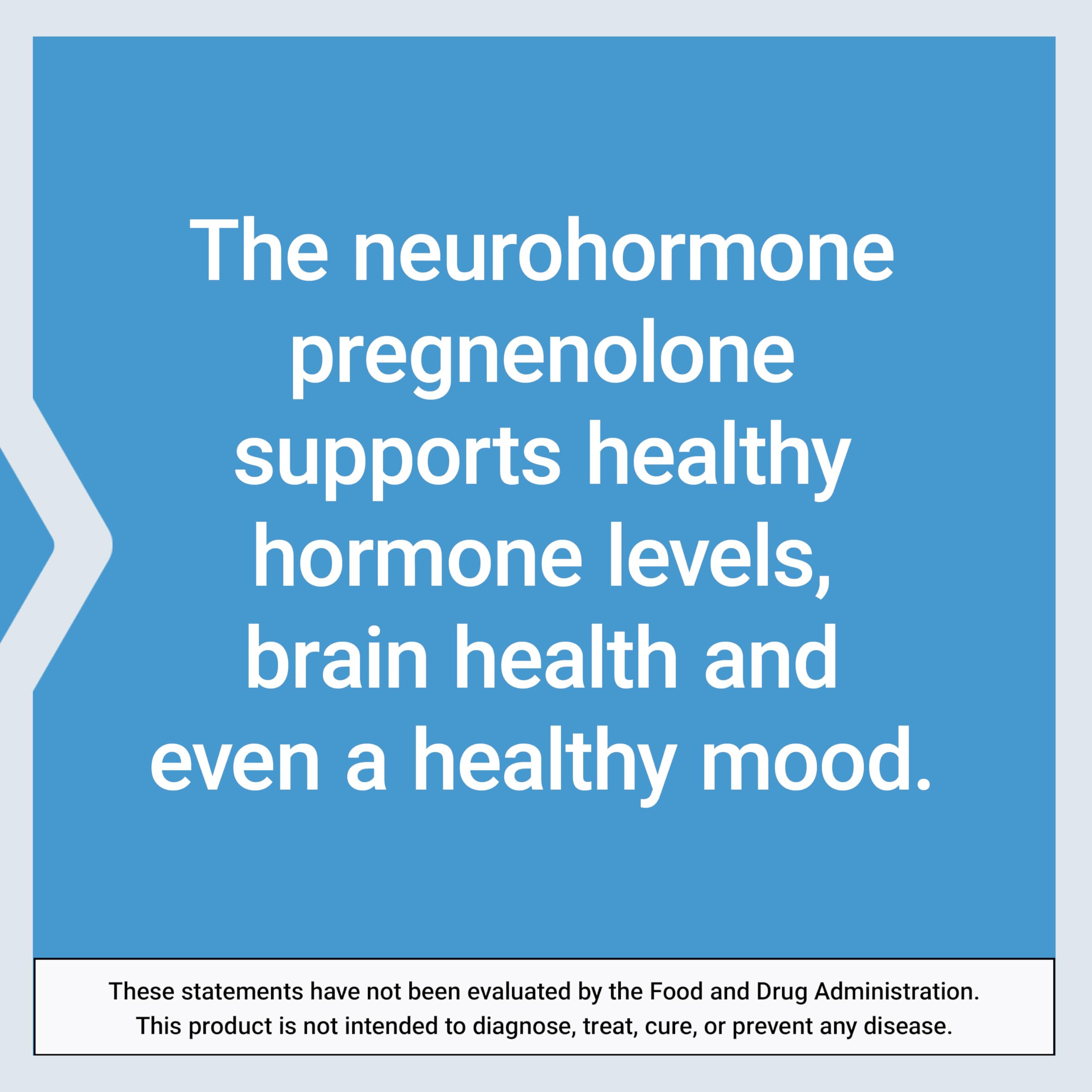 Life Extension Pregnenolone capsule-packaging suggests ease of daily use.