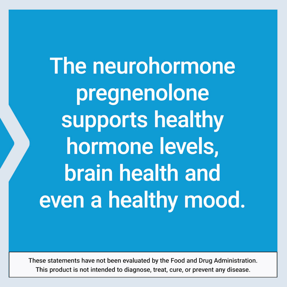 Life Extension Pregnenolone capsule-packaging suggests ease of daily use.
