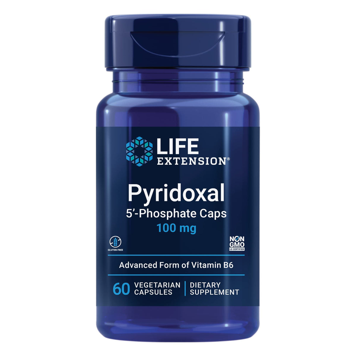 Life Extension Pyridoxal 5'-Phosphate Caps bottle pour supporting daily routine.