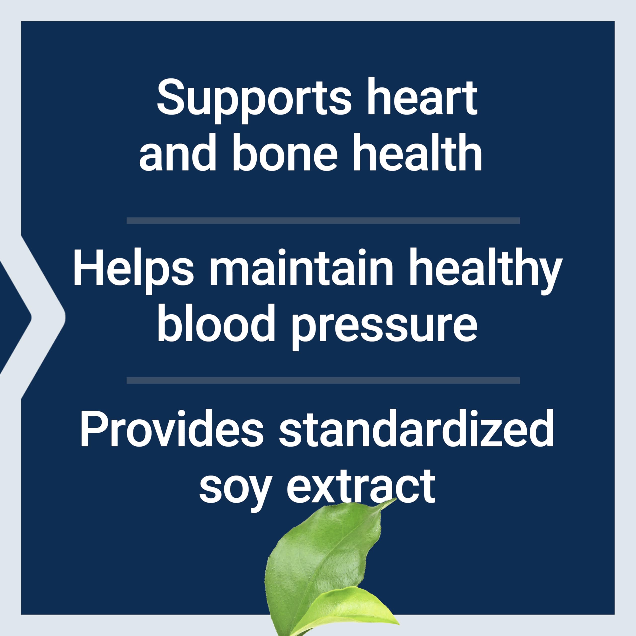 Life Extension Soy Isoflavones label detail highlights 40% isoflavones.