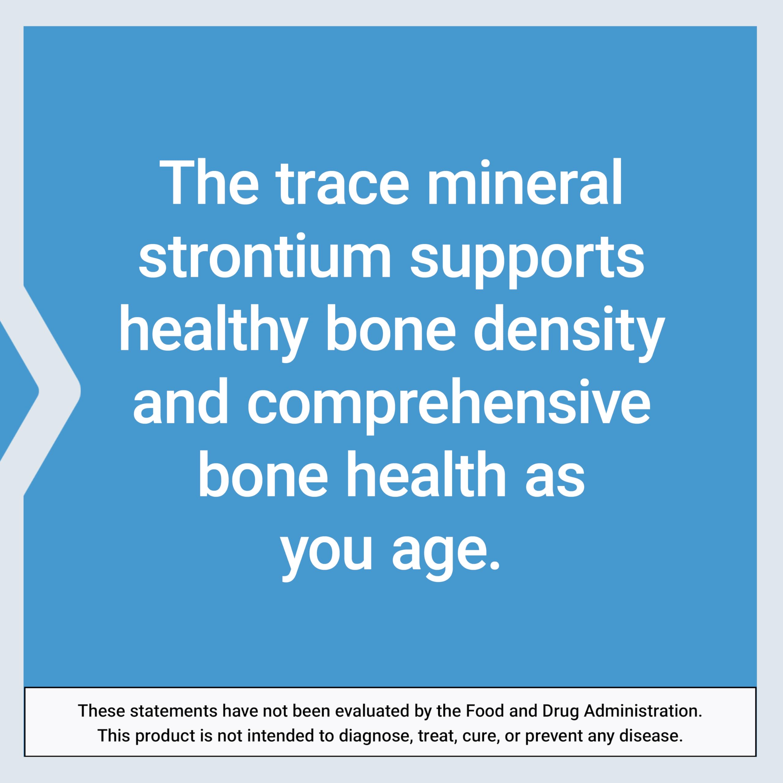 Life Extension Strontium Caps certificate of analysis document demonstrates product transparency.