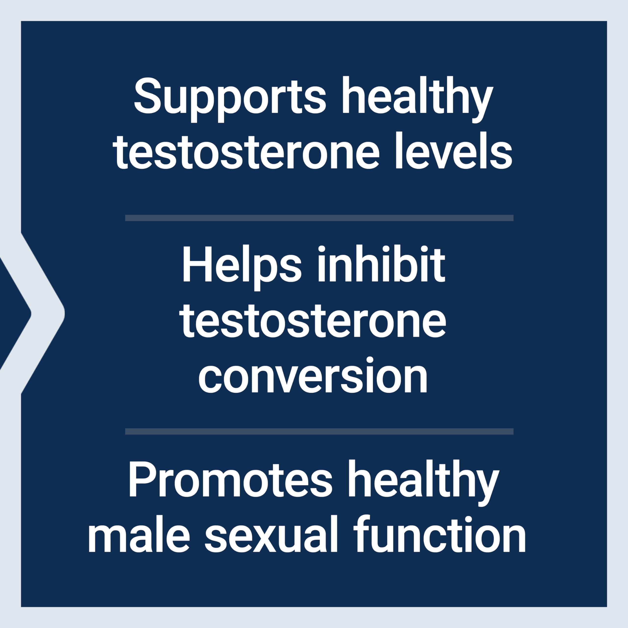 Capsules pack shot suggests easy daily routine for men seeking balance and focus.