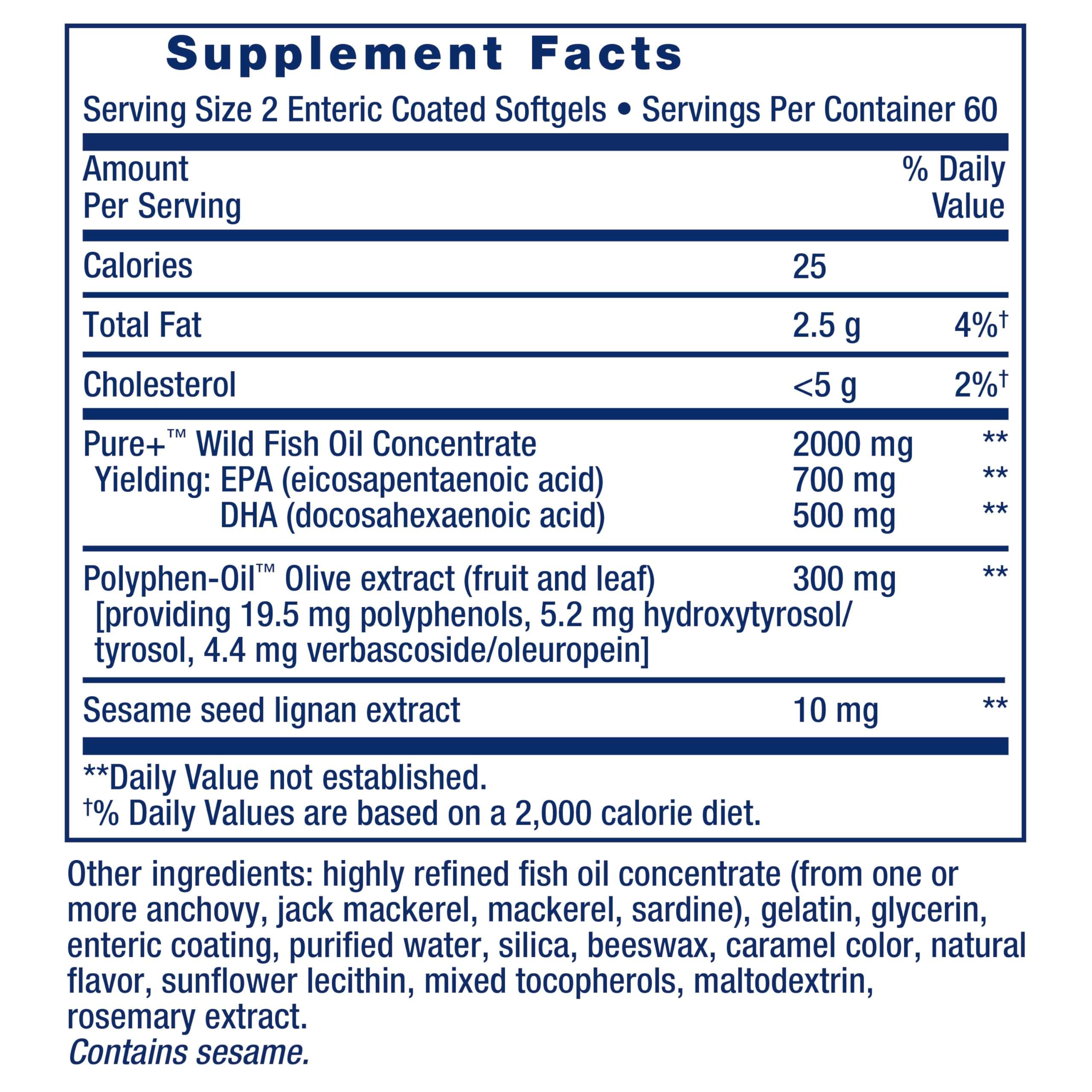 Life Extension Super Omega-3 capsules ready for daily use.