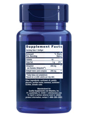 Life Extension Super Ubiquinol softgels in blister pack for daily energy support.