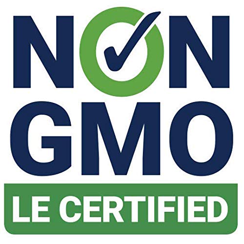 Life Extension vegan non-GMO certification badge shown with product for clean label appeal