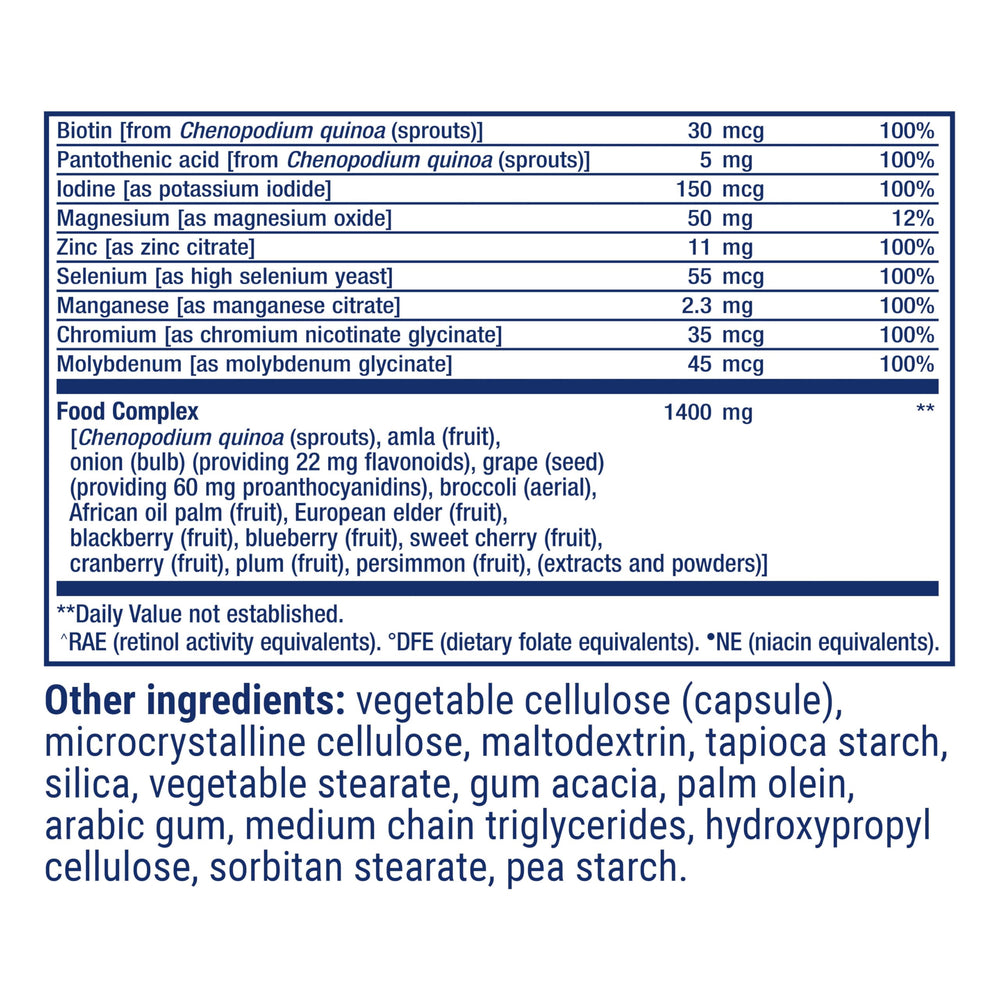 Life Extension Whole Food Multivitamin vegetarian capsule, easy daily nutrition for plant-forward lifestyles.