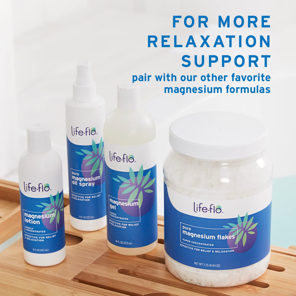 Life-Flo Magnesium Gel purity from Zechstein Seabed supports clean ingredients.