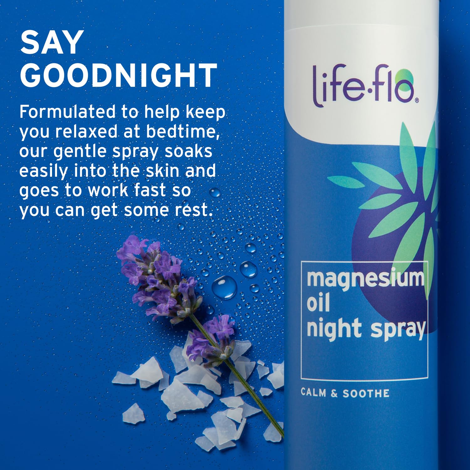 Family using Life-flo Night Spray as part of bedtime routine.