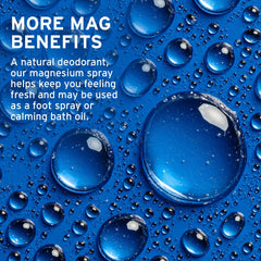 Life-Flo magnesium oil bath option for a calm, relaxing soak.