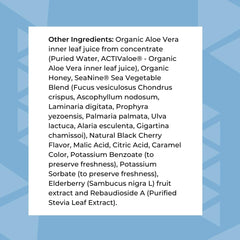 Life Force Balance honey and aloe elements offer natural flavor and hydration