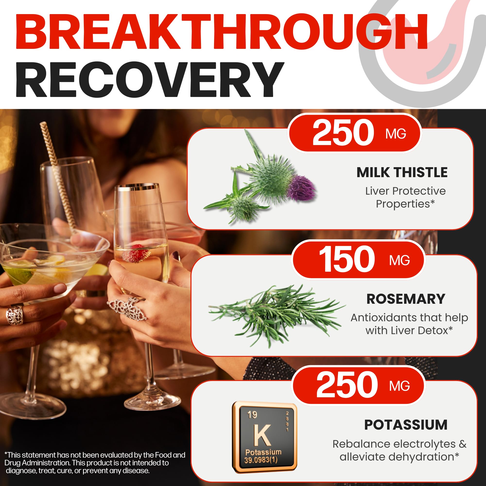 Milk thistle extract in Life Happns supports liver wellness.