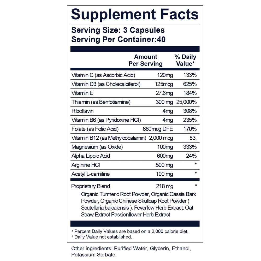 Life Nutrition Nerve Savior capsules close-up highlights easy dosing and convenient daily use