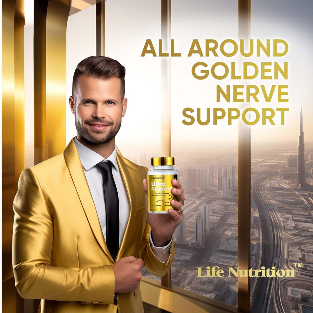 Life Nutrition Nerve Savior ingredients blend emphasizes ALA and benfotiamine for nerve health